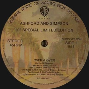 ASHFORD & SIMPSON "OVER & OVER / IT SEEMS TO HANG ON"