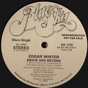 EDGAR WINTER "ABOVE & BEYOND"