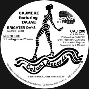 CAJMERE "BRIGHTER DAYS / DREAM STATES"