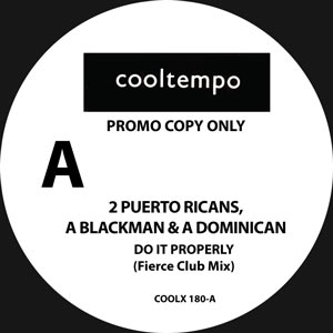 2 PUERTO RICANS, A BLACKMAN & A DOMINICAN "DO IT PROPERLY"