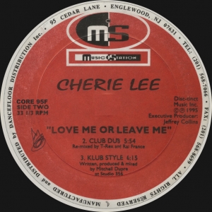 CHERIE LEE "LOVE ME OR LEAVE ME"