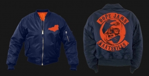 DOPE JAMS "FLIGHT JACKET" (BLUE)