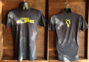 CELEBRATE LIFE "T-SHIRT - BLUE"