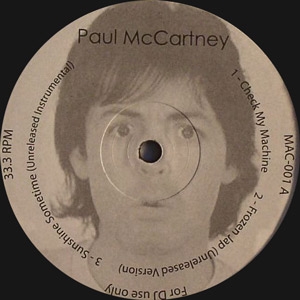 PAUL MCCARTNEY "BALEARIC RARITIES"
