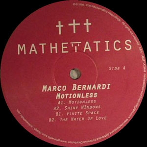 MARCO BERNARDI "MOTIONLESS"