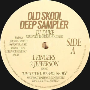 DJ DUKE "OLD SKOOL DEEP SAMPLER"