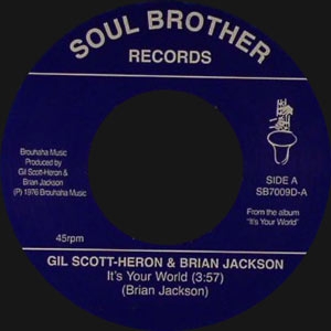 GIL SCOTT-HERON "IT'S YOUR WORLD / WINTER IN AMERICA"