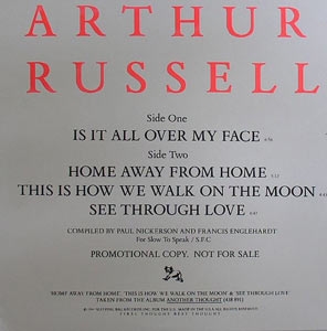 ARTHUR RUSSELL "HOME AWAY FROM HOME"