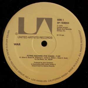 WAR "FLYING MACHINE/CITY, COUNTRY, CITY"