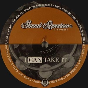 THEO PARRISH "I CAN TAKE IT"