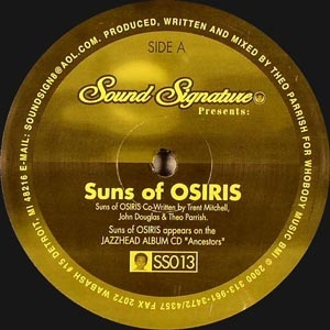 THEO PARRISH "SUNS OF OSIRIS"