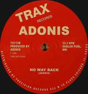 ADONIS "NO WAY BACK" (REISSUE)