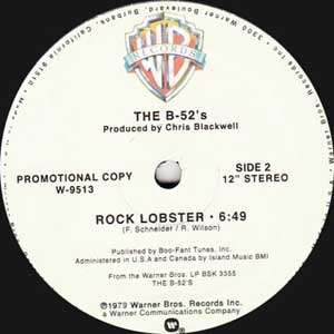 B-52'S "MESOPOTAMIA/ROCK LOBSTER"