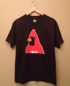 WT RECORDS "BIRD LOGO T-SHIRT"