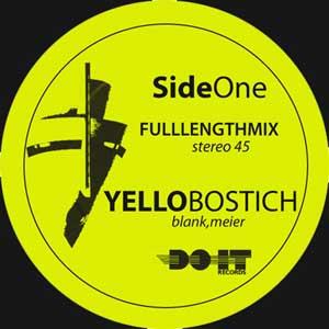 YELLO "BOSTICH" (YELLOW VINYL)