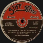 IAN DURY "REASONS TO BE CHEERFUL/HIT ME WITH YOUR RHYTHM STICK