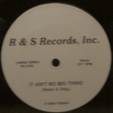DONNA MCGHEE/GENERAL JOHNSON "IT AIN'T NO BIG THING/CAN'T NOB
