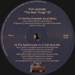 VICK LAVENDER "THE REAL THINGS EP"